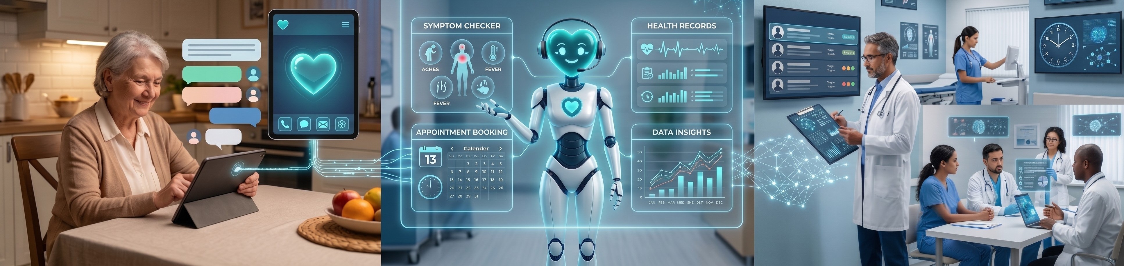 AI Chatbot for Healthcare Support - 24/7 Patient Support and Appointment Booking in Patna