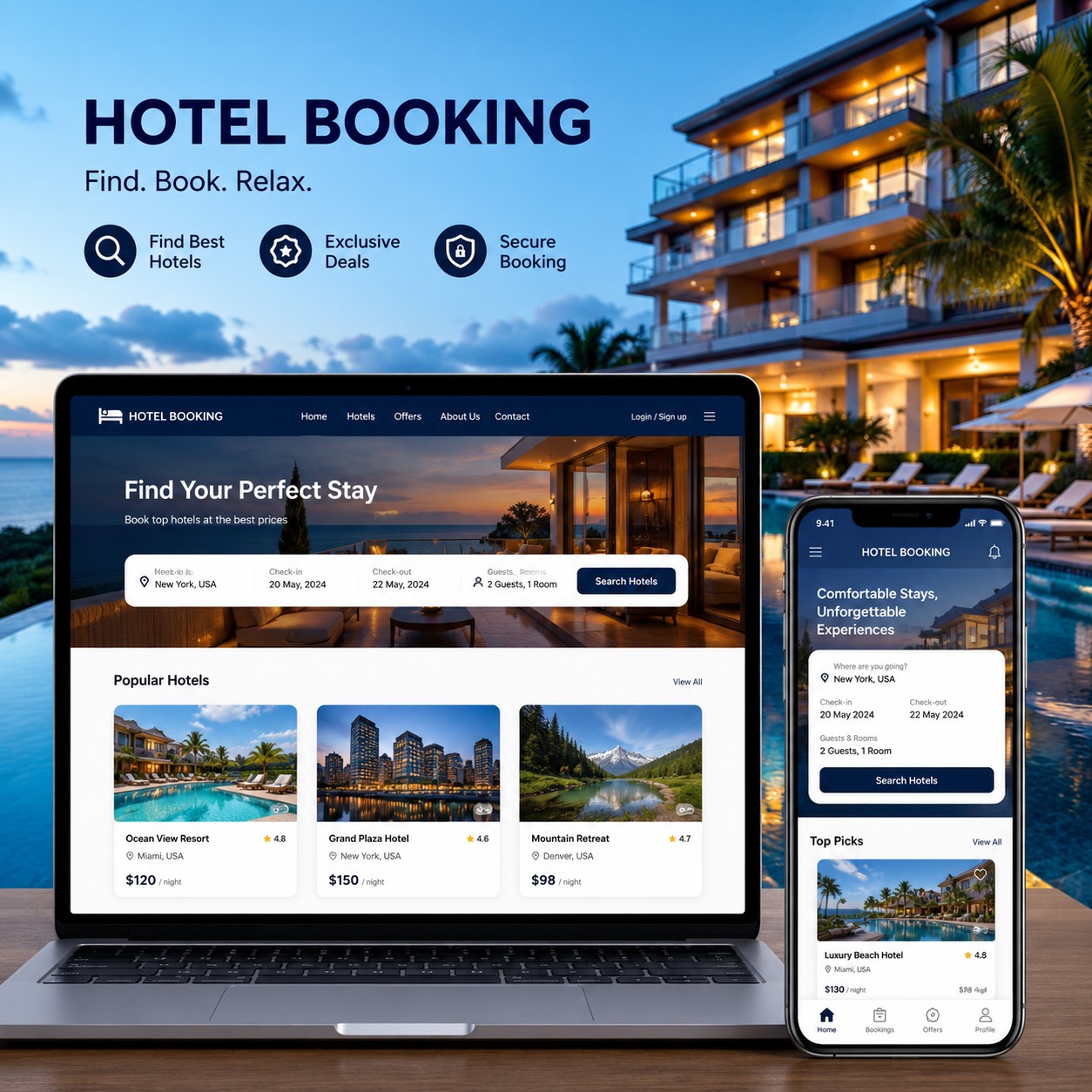 Benefits of Hotel Booking Website & App