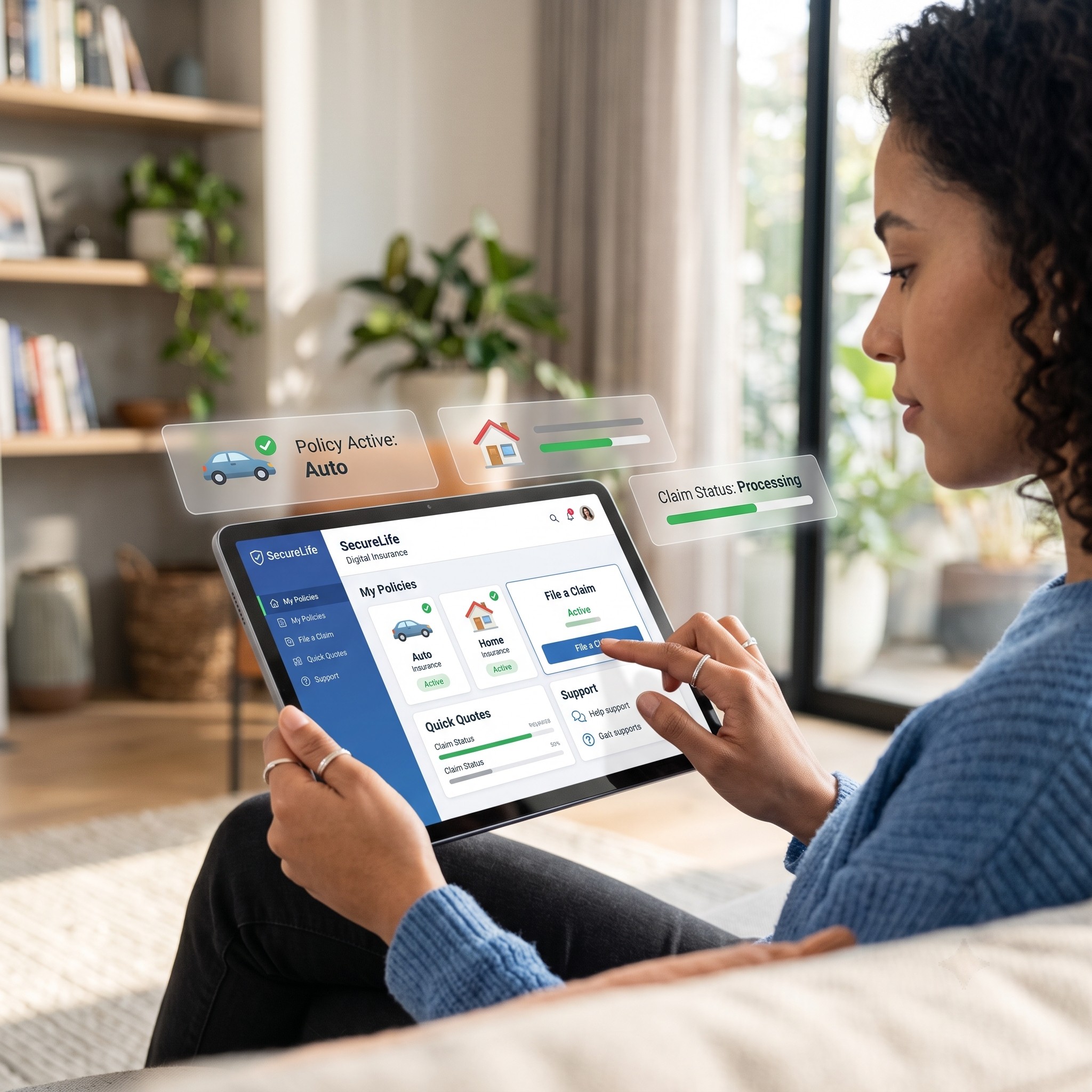 Insurance Platform Mockup
