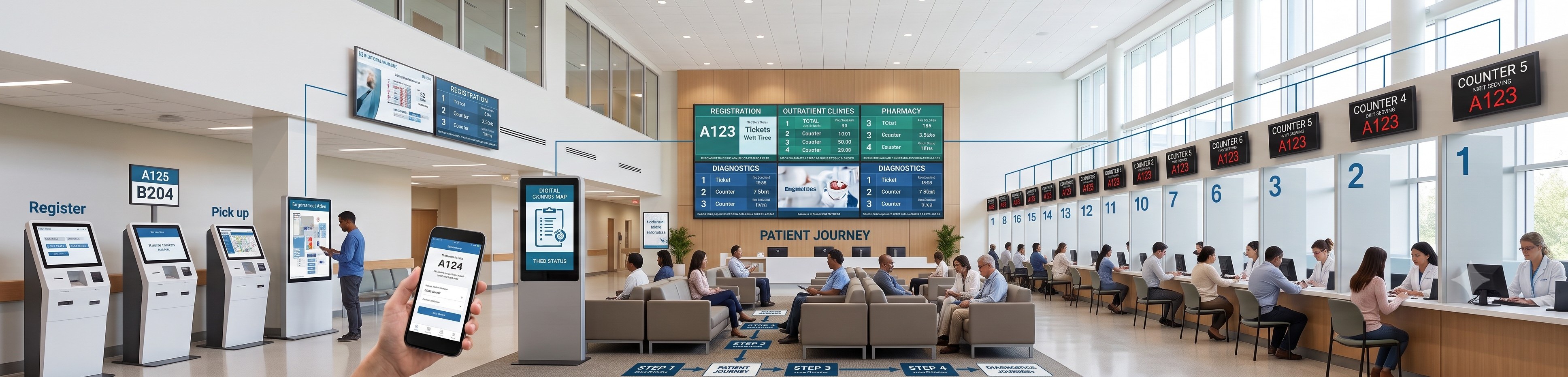 Smart Queue Management System - Reduce Patient Wait Times in Hospitals