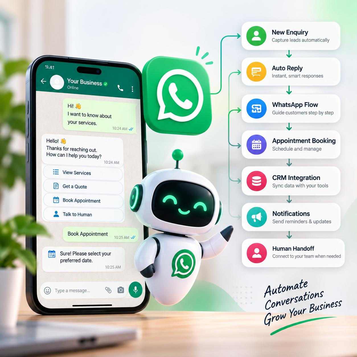 WhatsApp AI Chatbot & Automation Company in Patna