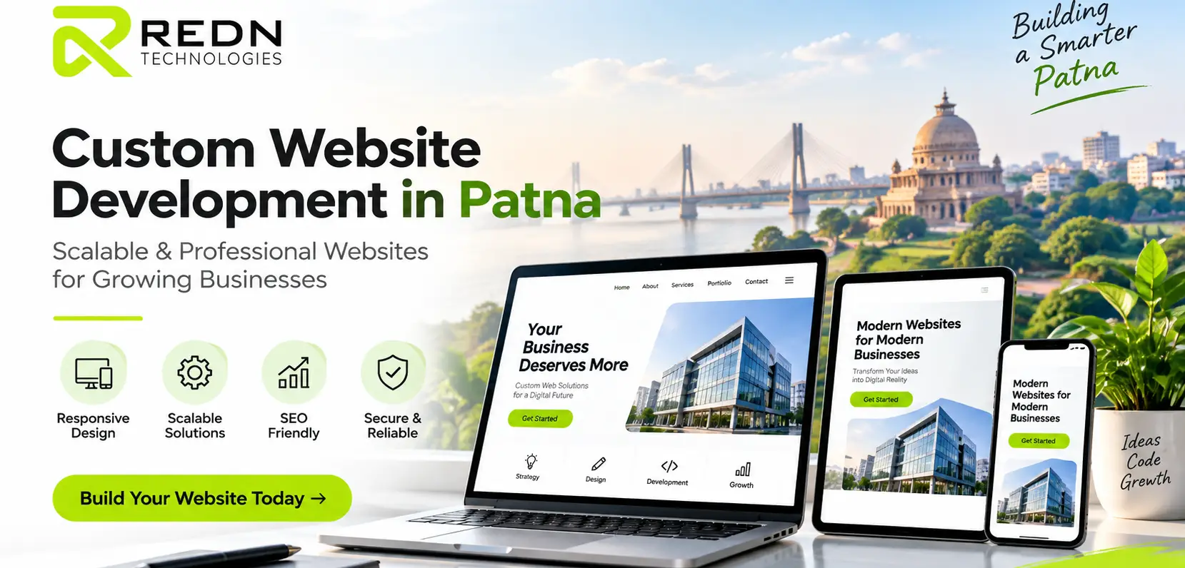Custom Website Development in Patna - Custom Website Development in Patna | Scalable & Professional Websites
