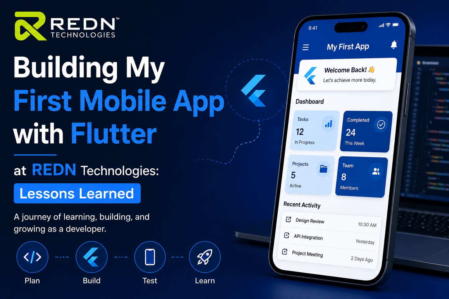 Building My First Mobile App Project with Flutter at REDN Technologies: Lessons Learned