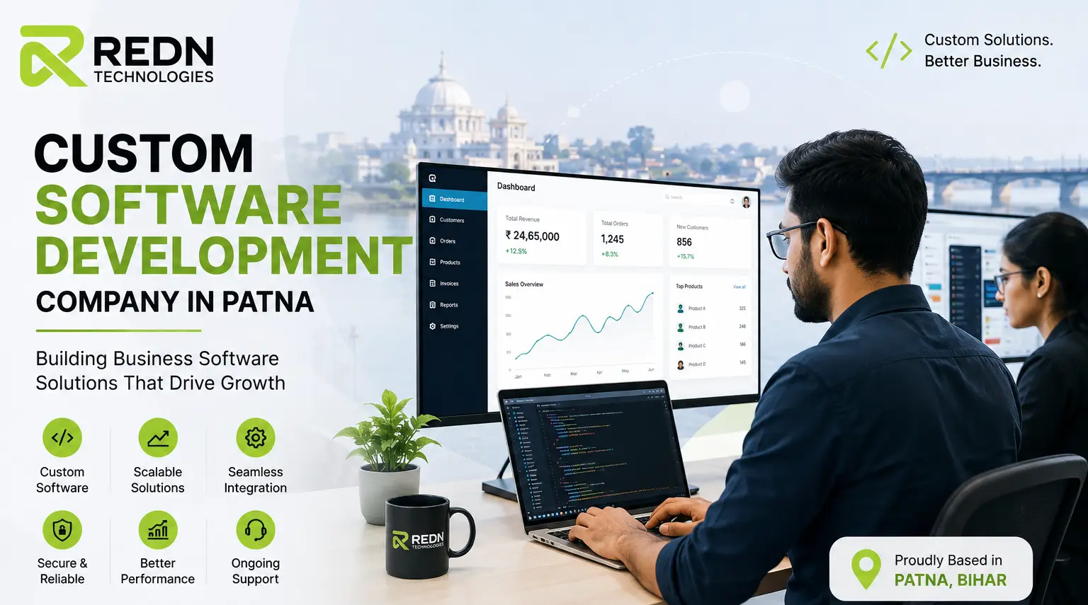custom software development company in Patna - Custom Software Development Company in Patna