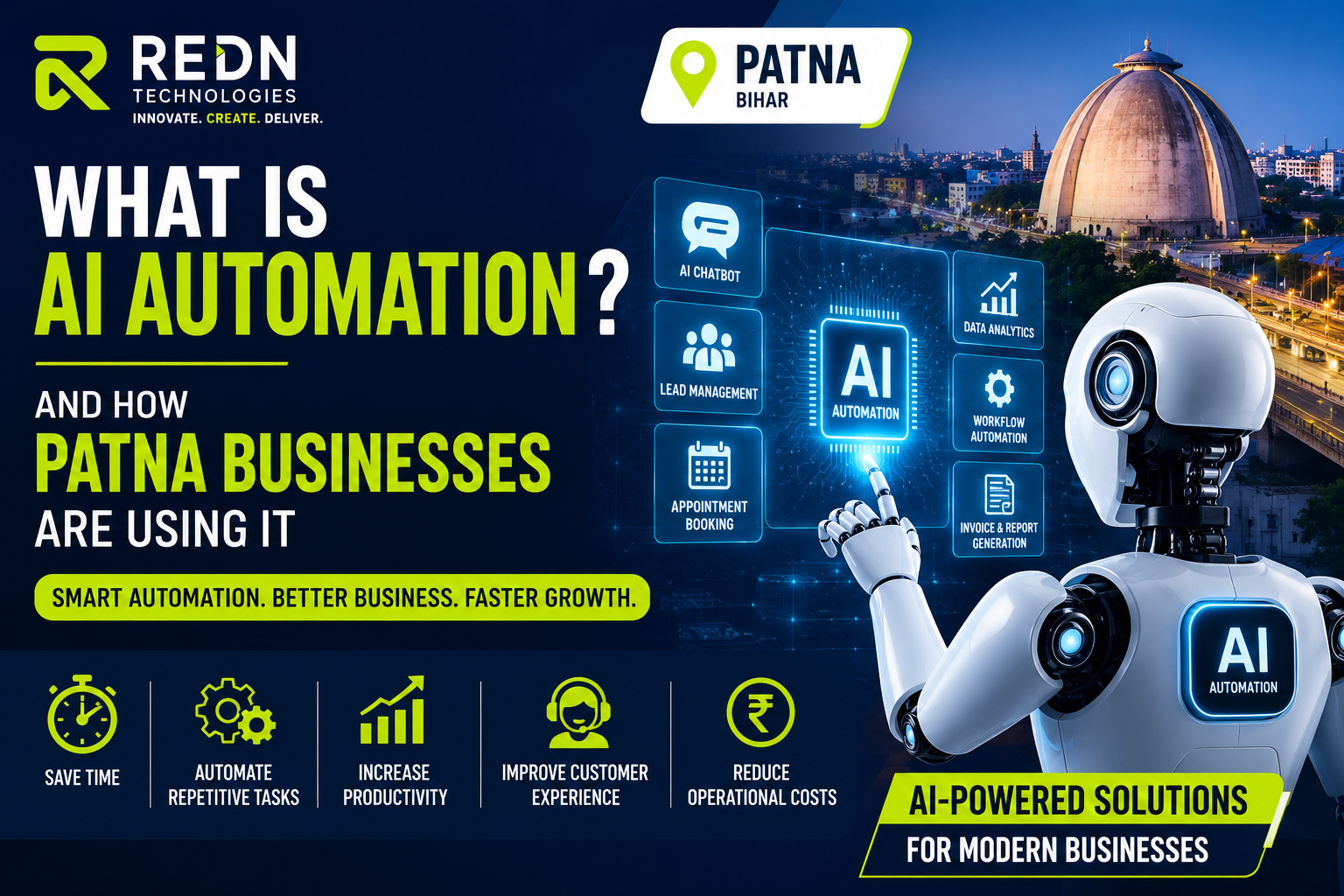 What Is AI Automation and How Patna Businesses Are Using It