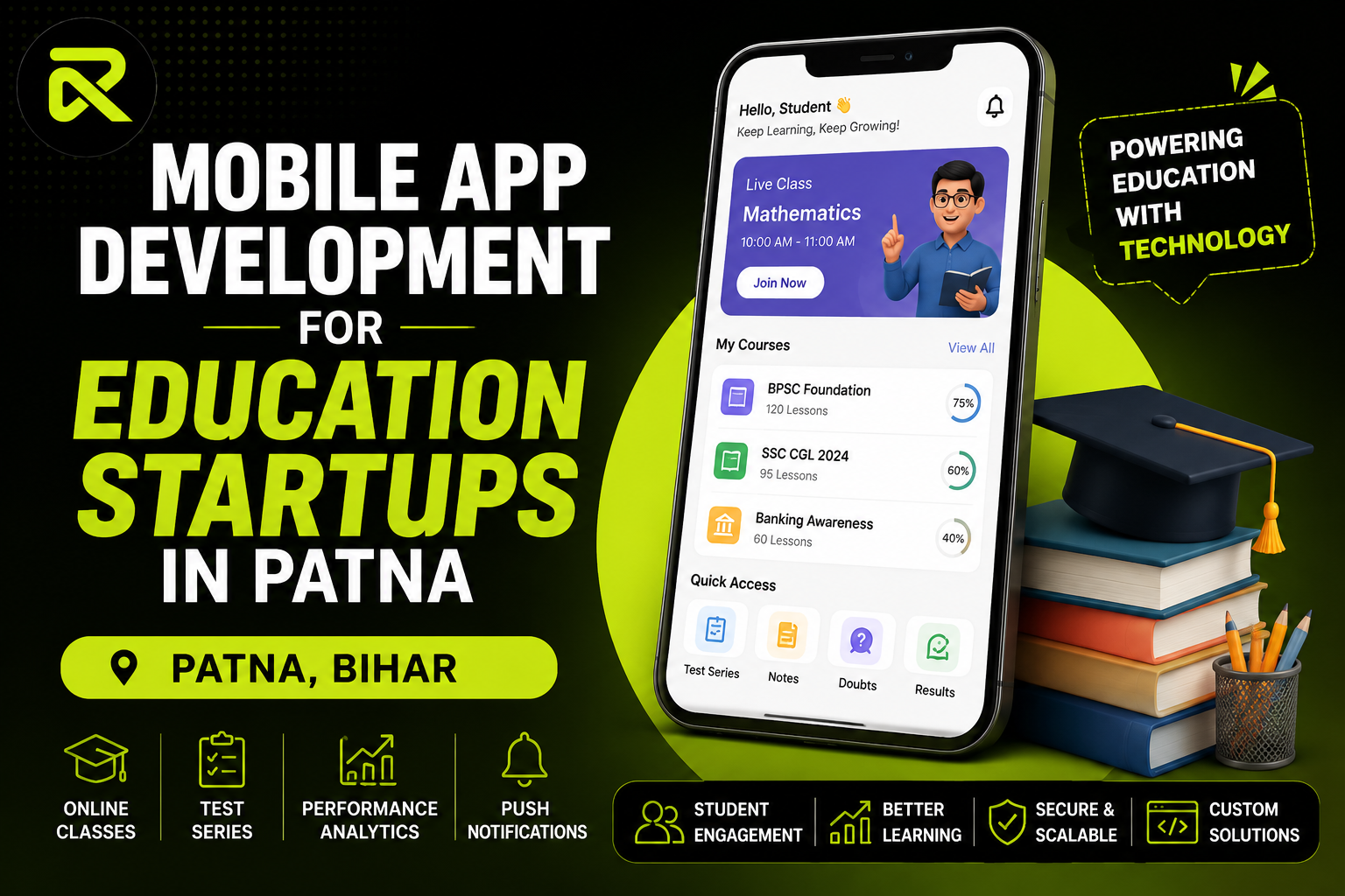 Mobile App Development for Education Startups in Patna