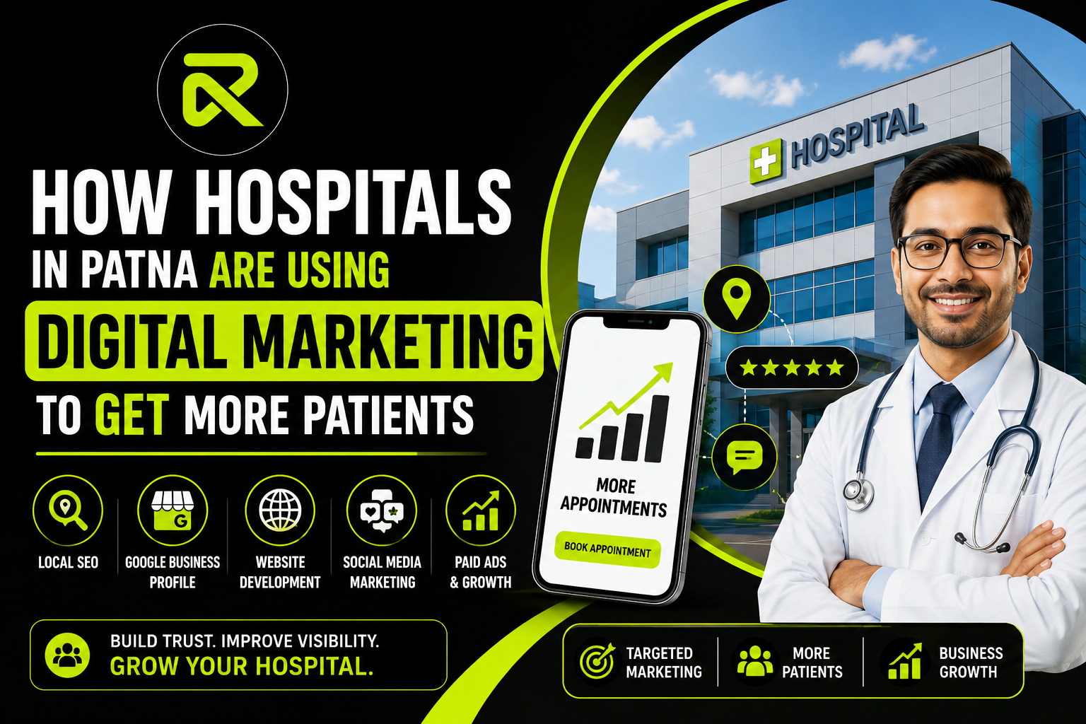 How Hospitals in Patna Are Using Digital Marketing to Get More Patients