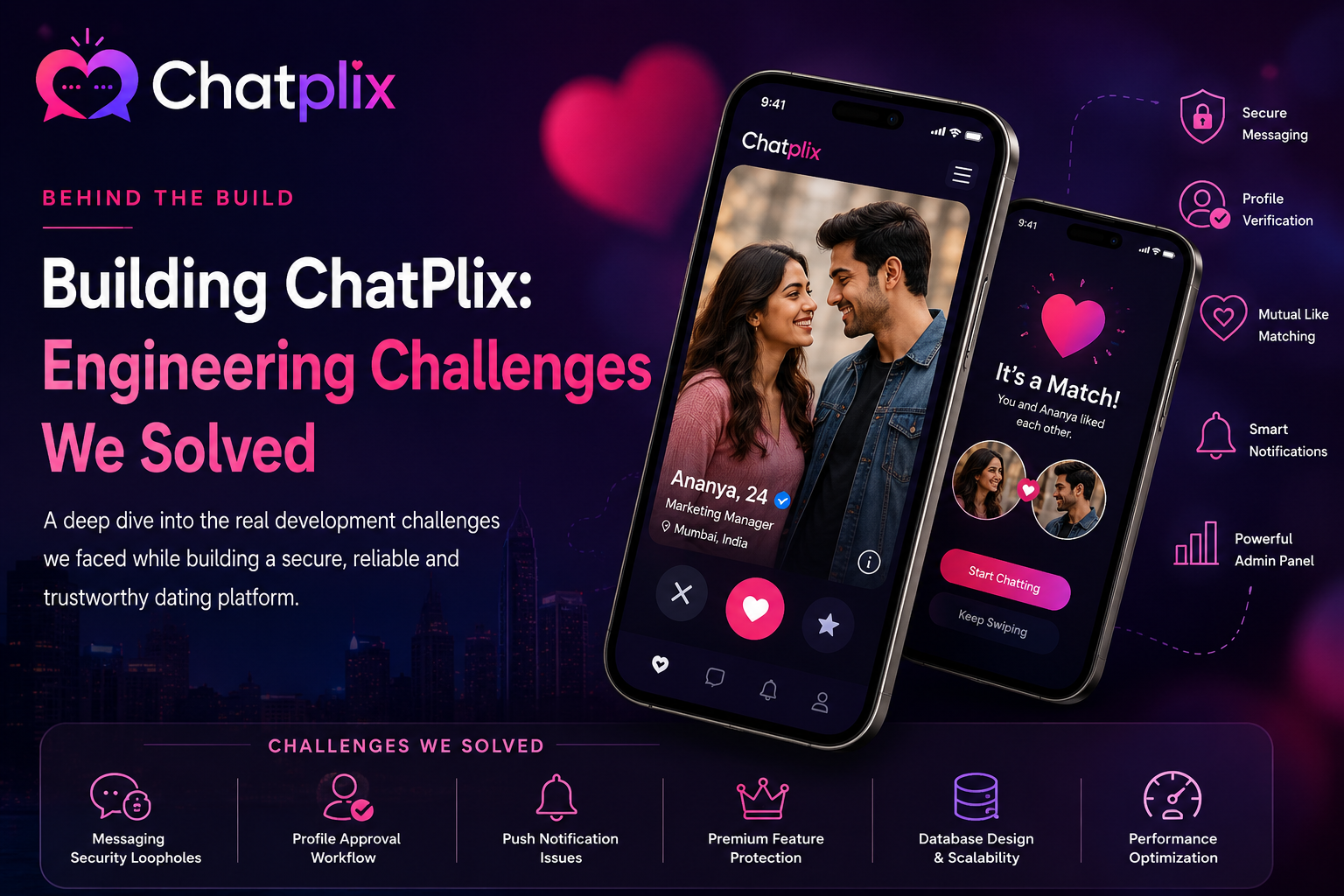 Product Development - Building ChatPlix: The Engineering Challenges Behind a Dating App