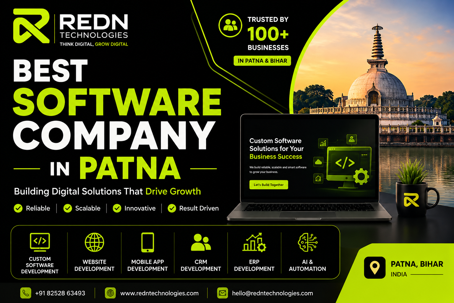 Software Company - Why Redn Technologies Is One of the Best Software Companies in Patna