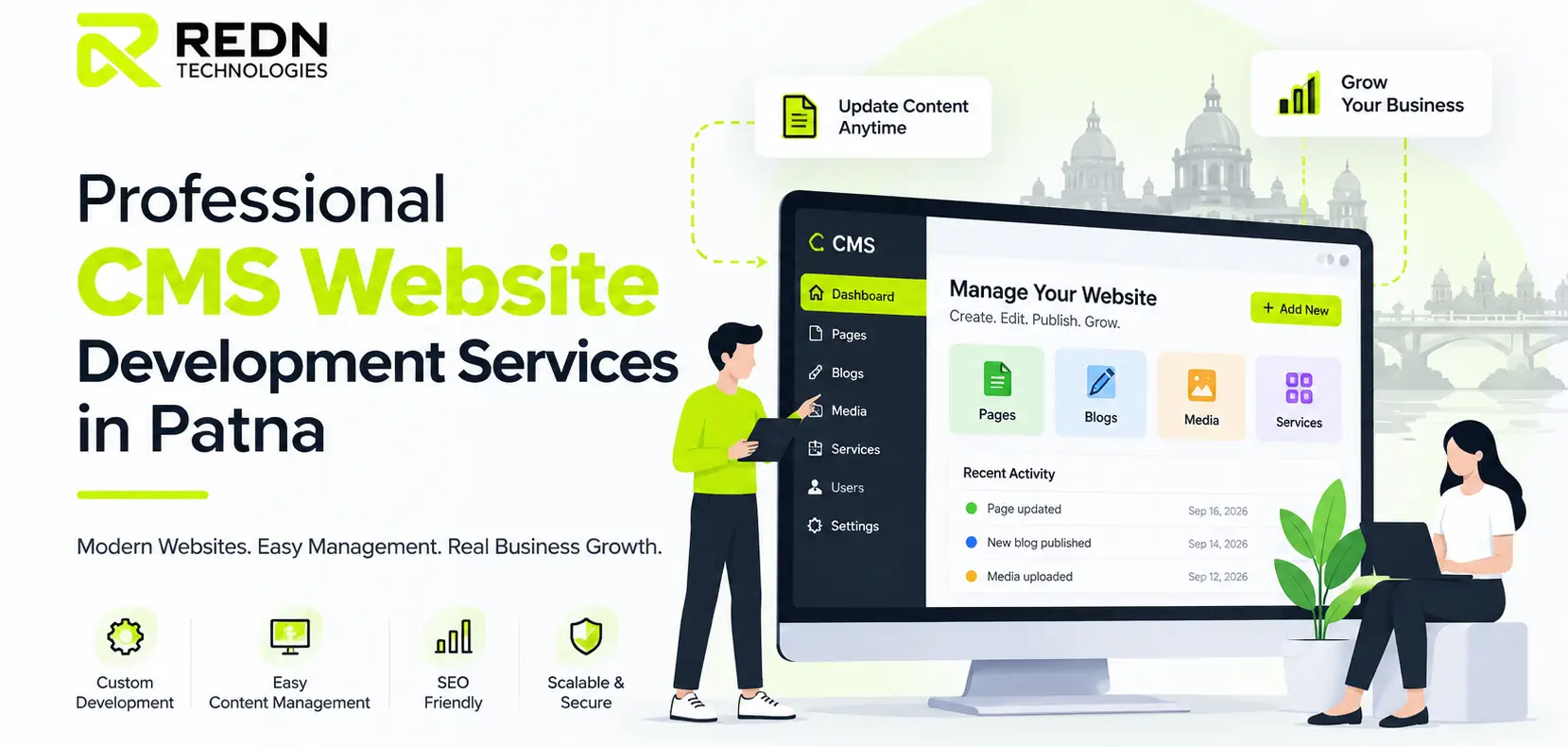 CMS Website Development in Patna - CMS Website Development in Patna