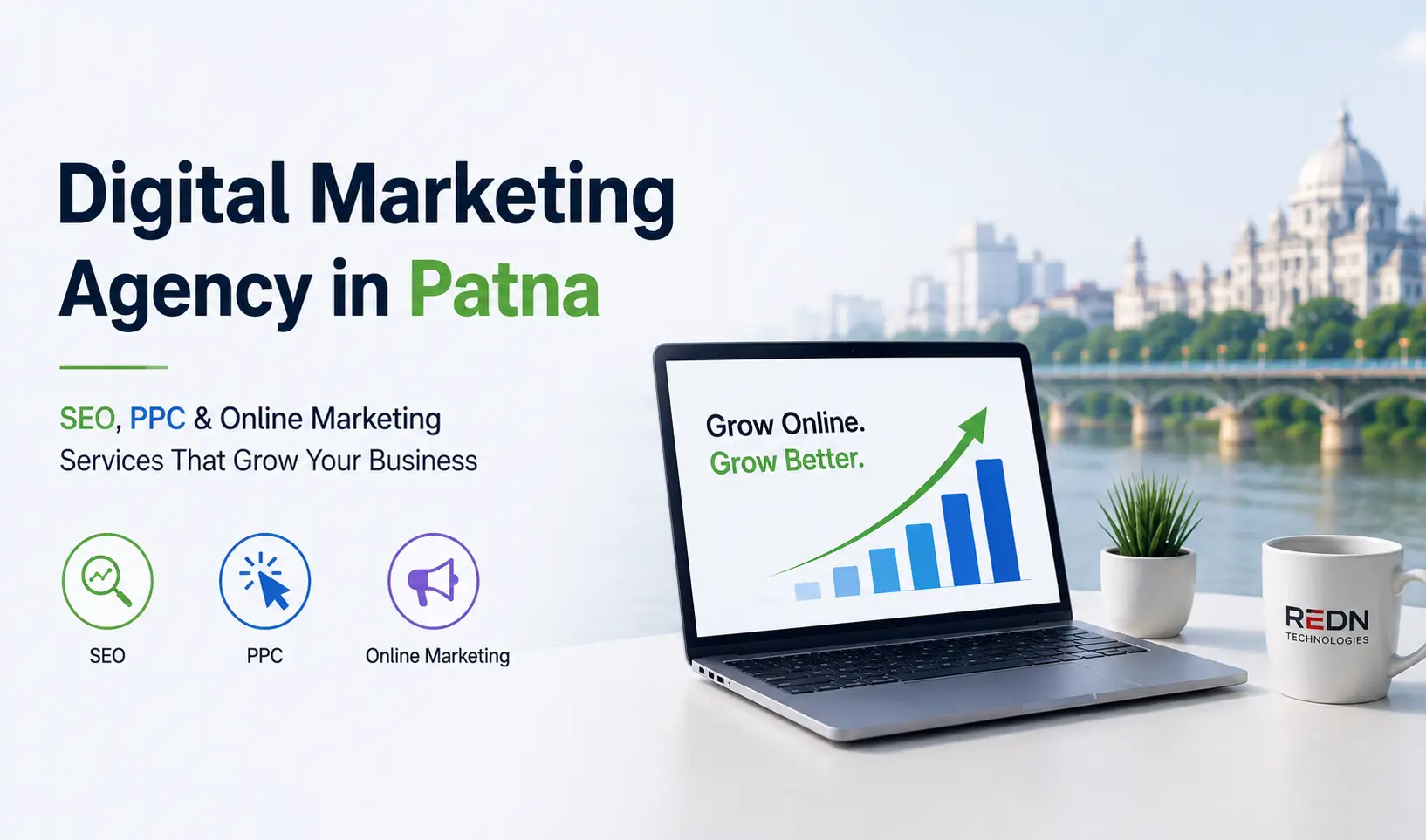 Digital marketing agency in Patna providing SEO PPC and online marketing services