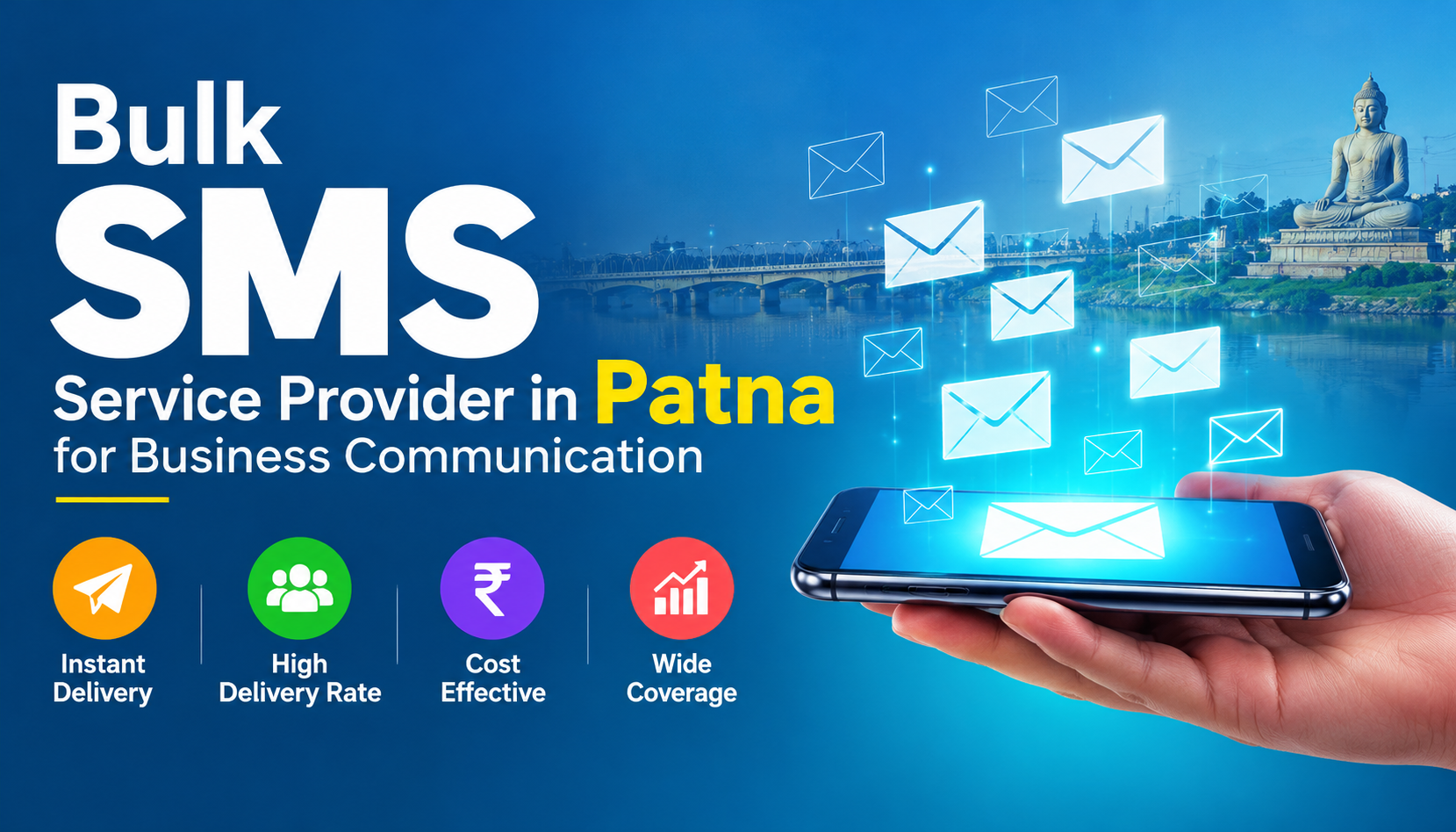 Bulk SMS service provider in Patna for business communication