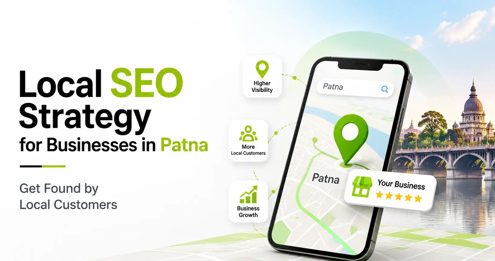 Local SEO strategy for businesses targeting customers in Patna