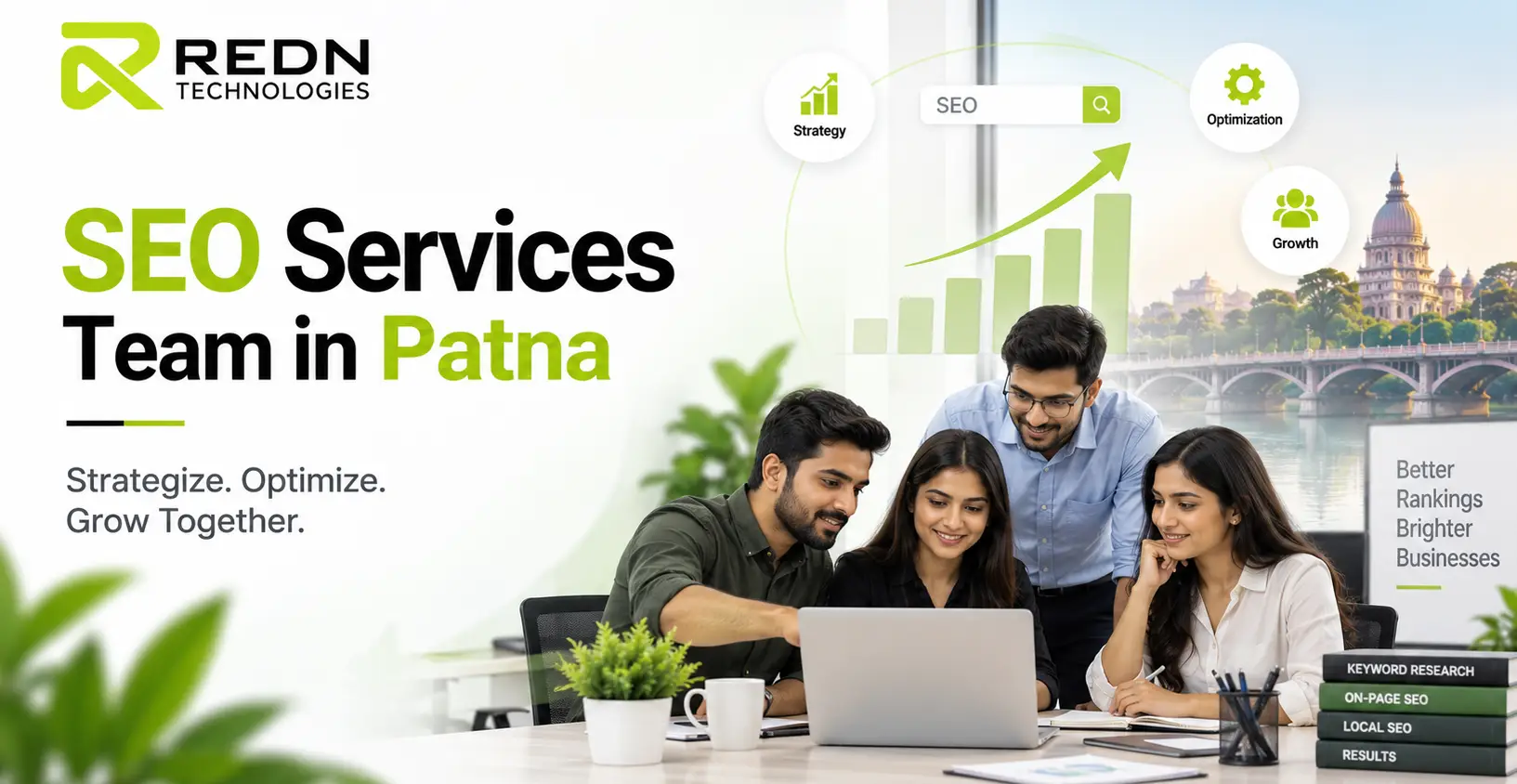 Redn Technologies SEO services for businesses in Patna