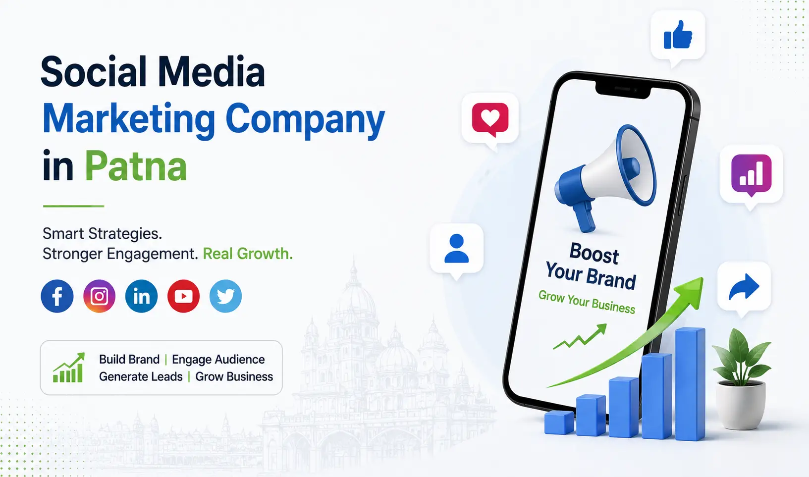 Social media marketing company in Patna for business growth
