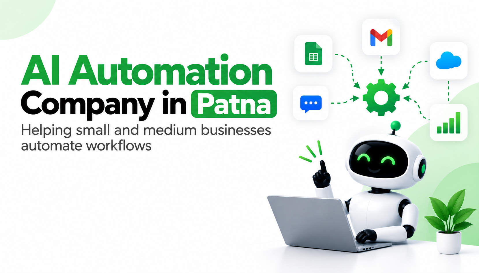AI automation company in Patna helping small and medium businesses automate workflows