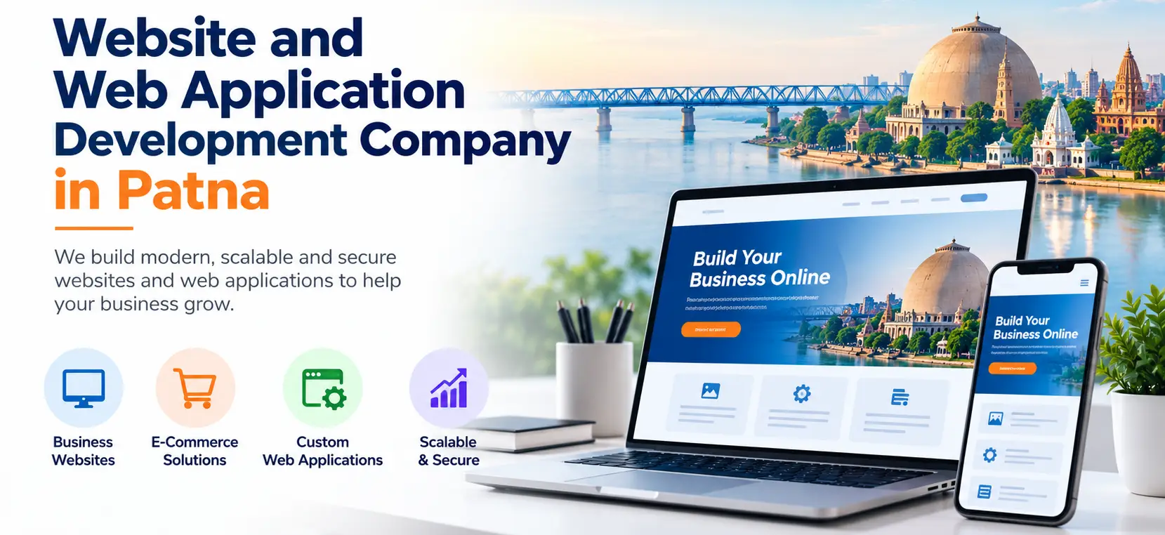 Custom business software development workflow in Patna
